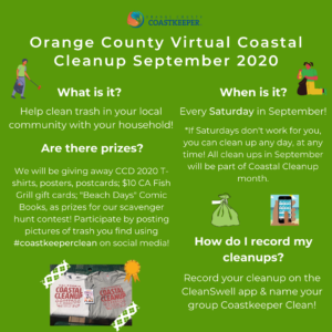 coastal cleanup month 2020